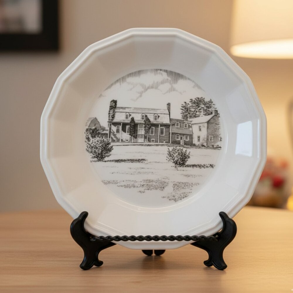 VINTAGE LUCILLE S PIPER MEMORY PLATE 1774